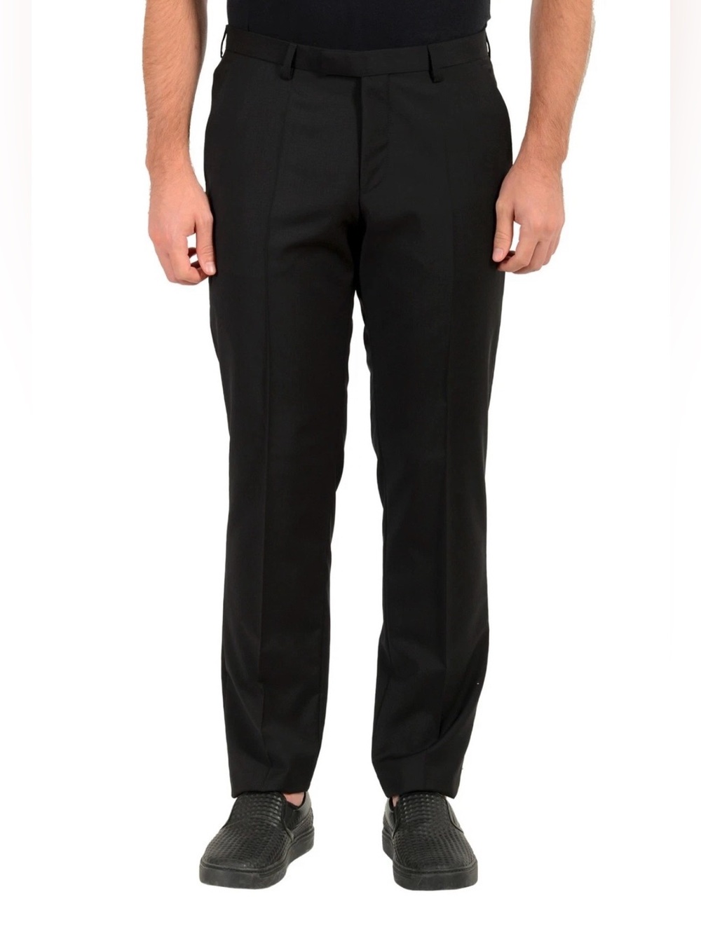 HUGO BOSS Black Simmons 181S Tailored Trousers in 100% Premium Wool